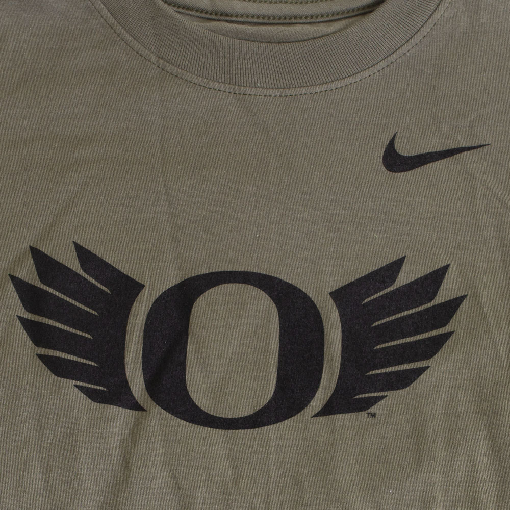 Classic Oregon O logo, O Wings, Nike, Basic, T-Shirt